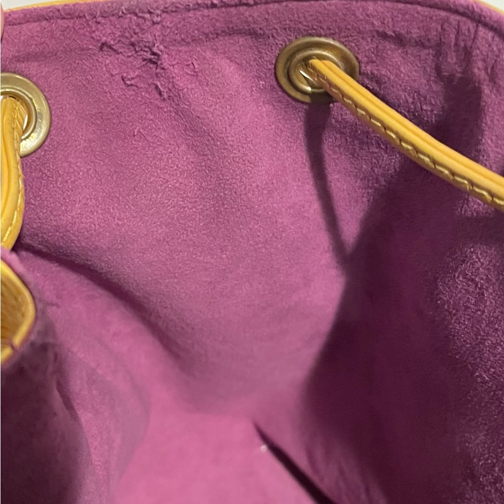 Louis Vuitton Noe Epi Yellow Crossbody and Shoulder Bucket Bag - Picture 8 of 16
